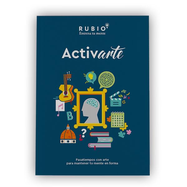 ActivARTE Vol.1. RUBIO Pasatiempos con arte para entrenar la mente (Entrena tu Mente)