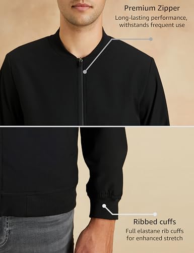 Image of Symbol Premium Mens Smart Casual Fully Lined Mild Winter Jacket (Regular Fit)