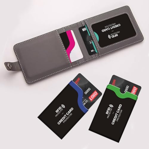 RFID Credit Card Blocking Case, 12-Piece Set, Multicolor Collection, Premium Identity Theft Protection Set for Men and Women, Slim Design, Fits in Wallet or Handbag2