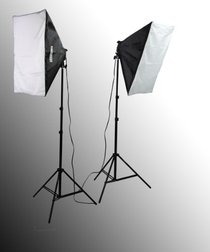 Ephoto Professional Photography Video Chromakey 10X12 Ft Green White Black Muslin Backdrop Support Kit & Softbox Hair Light Boom Stand Kit By Ephotoinc H9004Sb-1012Bwg #TOP2