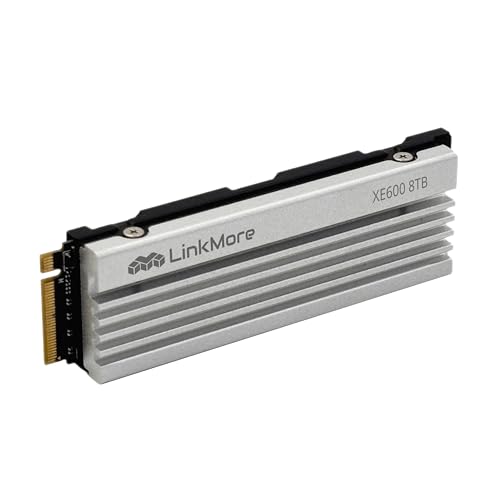 Image of LinkMore XE600 8TB M.2 2280 PCIe Gen4x4 NVMe 1.4 SSD (Read up to 7000MB /s)