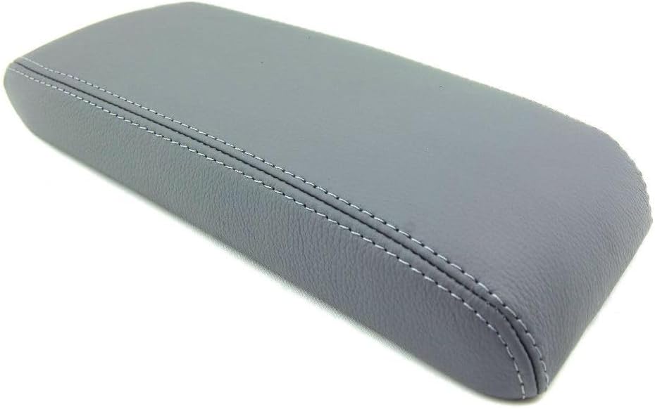 Center Console Armrest Leather Synthetic Cover Gray for Honda Accord 1994-1997 CCALSCFHA9G LZY1590