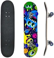 Skate Infantil Menino Menina SK8 Radical Skate 79cm