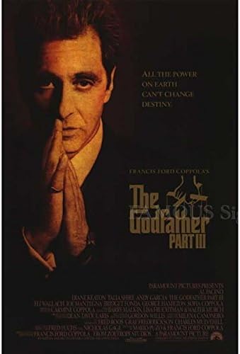 Amazon Co Jp 映画ポスター ゴッドファーザー Part3 グッズ アル パチーノ The Godfather インテリア おしゃれ アート フレームなし Reg 片面 初版 ホーム キッチン