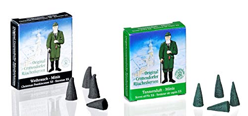 Original Crottendorfer - Mini Räucherkerzen - Duft: Weihnachtlicher...