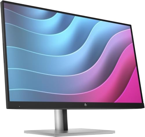 Image of HP Monitor 24 Inch E24 G5, 24 Inch Monitor 1920x1080 Resolution, 16:9 Widescreen, HDMI & VGA Ports, Energy-Efficient Design, with High Speed HDMI Cable, Ideal for Home & Office Use