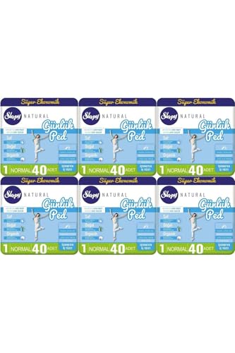 Natural Günlük Ped Normal 240 Adet