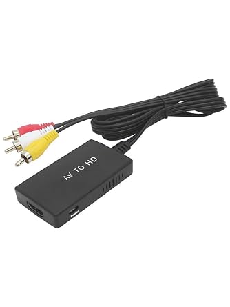 Coverzone AV'den HDTV'ye Dönüştürücü HDMI ile Rca Av/cvsb L/r Video 1080P ile Uyumlu (AV to HDTV) ZR1125