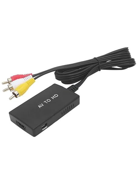 Coverzone AV'den HDTV'ye Dönüştürücü HDMI ile Rca Av/cvsb L/r Video 1080P ile Uyumlu (AV to HDTV) ZR1125