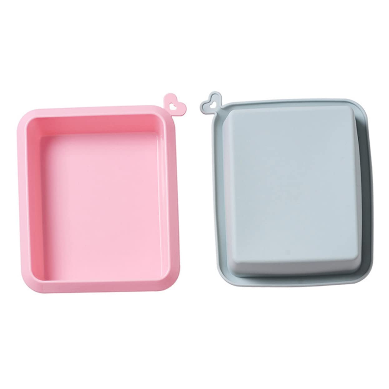 Moule À Gâteau Rectangulaire Antiadhésif En Silicone Facile À Nettoyer Idéal Pour