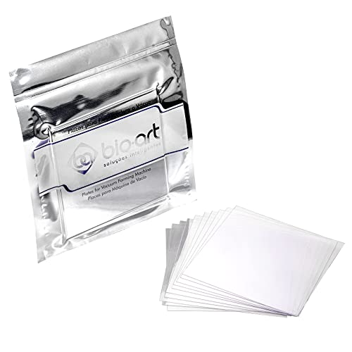 Dental Soft Splint, 10 Sheets 2.0 mm Dental Lab Splint Thermoforming Material for Vacuum Forming Machine 5'' x 5''