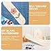 Toyvian DIY Blank Skateboard Deck for Kids, 7-Layer Maple Wood, Double-Sided Unfinished Board for Painting, 16.9 X 5.11 Inch, Ideal for Creative Art Projects