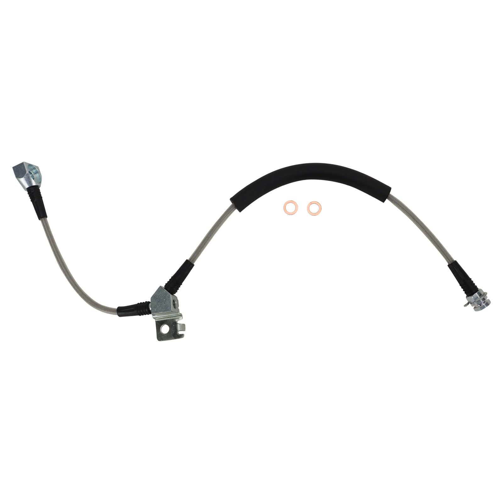 Amazon.com: TRQ Stainless Steel Performance Rear Brake Hose 