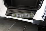 ZentimeX Interiormate Z967030 Einstiegsleisten fahrzeugspezifisch Kunststoff schwarz 3D-Oberfläche 2tlg