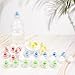 Amviner 30PCS 28mm Push Pull Cap, Replacement Water Bottle Flip Tops with Seal Tab for Smart Bottles or Soda Water Bottles