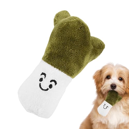 ベジタブルチューぬいぐるみ、ベジタブルドッグぬいぐるみ,犬のぬいぐるみインタラクティブな野菜をテーマにしたぬいぐるみ - 小さな子犬のおもちゃ、楽しい野菜の形をした噛むおもちゃ、家庭用屋内遊び用