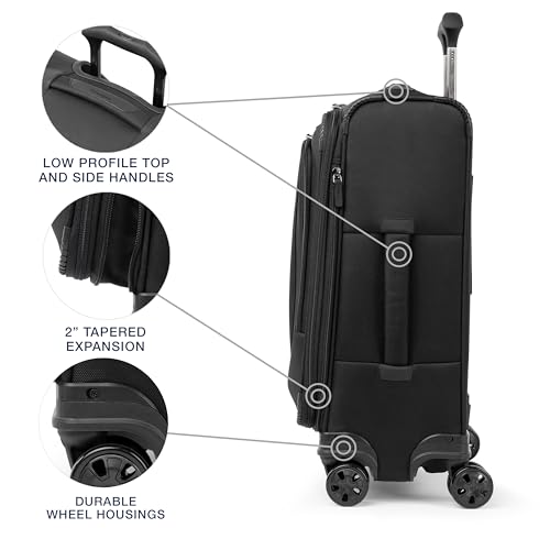 Travelpro 407246101 Crew Classic Lightweight Softside Expandable Carry On Luggage thumb #3