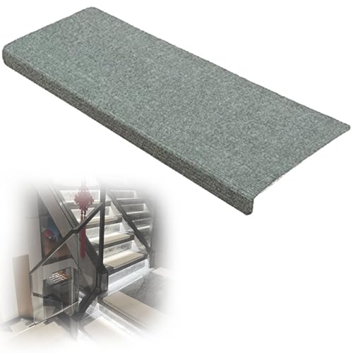 Peldaños antideslizantes para escaleras de madera con punta redondeada en formato de 20 piezas 2