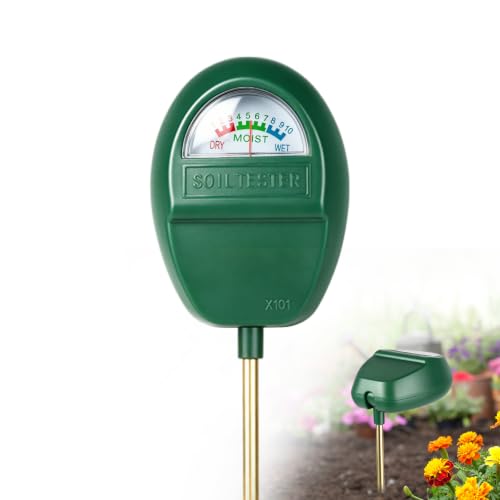 Hathdia Soil Moisture Meter for Plants, Adjustable Reading Head, 7"