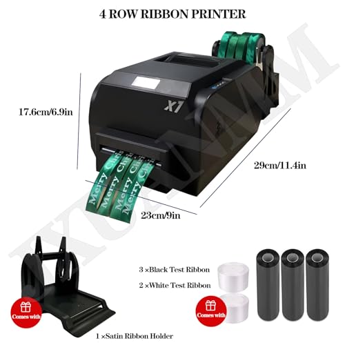Impresora digital de cinta multilingüe con impresión eficiente de cuatro filas 3