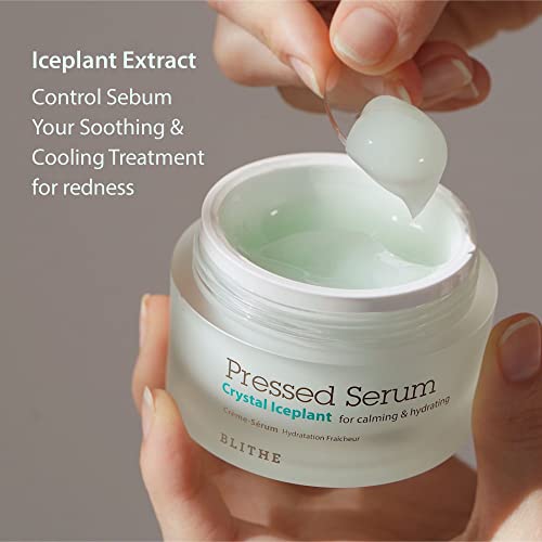 Blithe Pressed Serum Velvet Yam & Crystal Iceplant, 2 Face Serums With Repair & Moisture Boost For Sensitive Skin, Velvet Shea Butter For Instant Skin Recovery & Crystalloids For Skin Soothing #TOP4