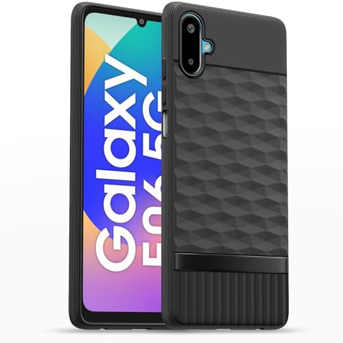 Image of Outlouders Back Cover for Samsung Galaxy F06 5G / Samsung Galaxy M06 5G | Full Camera Protection | TPU Soft Flexible Shockproof Back Case (Black)