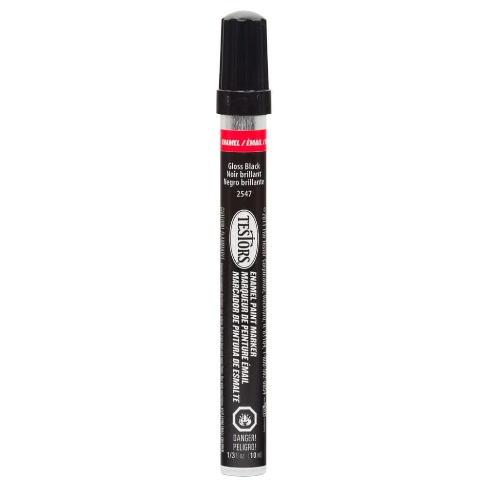 TESTOR GLS 2547C 1/3OZ Black Gloss Marker