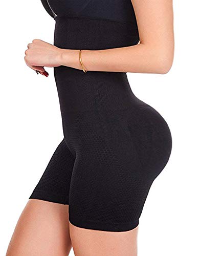FLORATA High Waisted Body Shaper Shorts Shapewear for Women Tummy Control Thigh Slimming Technology