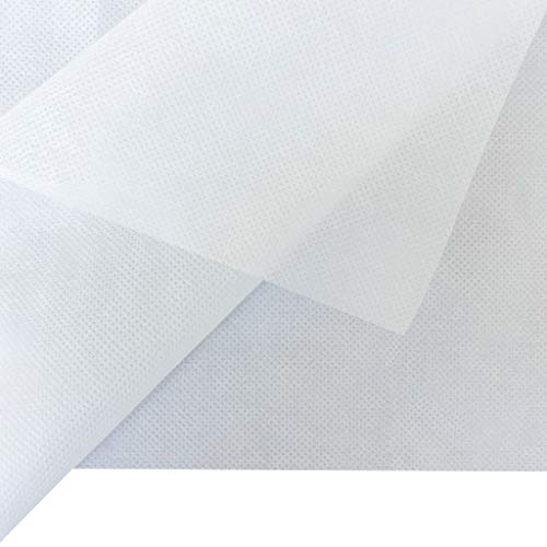 House2Home 40\" x 3yds Nonwoven 100% Polypropylene Fabric | Non-Woven Interfacing for Sewing and Stabilizer for Embroidery | 42 GSM (Medium Weight) - Thumbnail 5