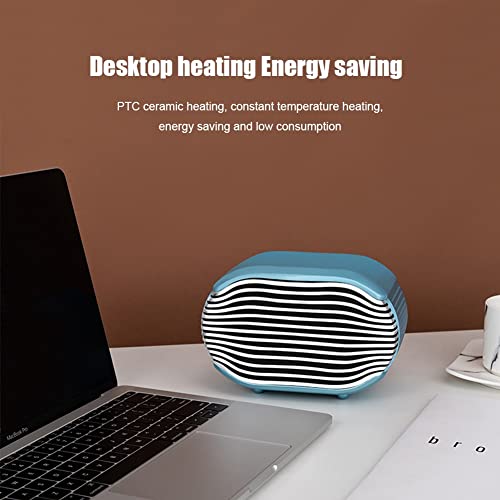 Elektrische ventilatorkachel Huishoudelijke verstelbare verwarmingsventilator Energiebesparende snelle verwarming Constante temperatuur voor thuiskantoor - Afbeelding 3