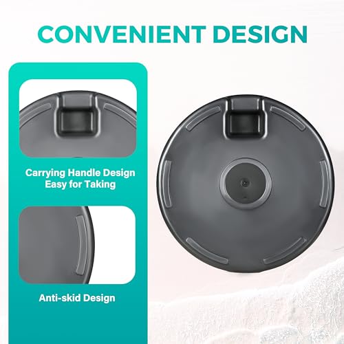 Infinipower LGBRLABASEROUND-I 50Lbs Capacity Fillable Heavy Duty Umbrella Base Stand thumb #4
