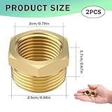 Zoom IMG-1 2 pz riduttore in ottone Zoom IMG-1 2 pz riduttore in ottone