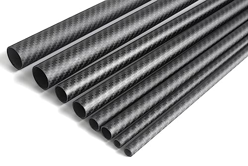 Cncarbonfiber TUBE-TM0001614330 4Pcs 16Mm Carbon Fiber Tube 16Mmx14Mmx330Mm,6/8/10/12/14Mm Available thumb #3