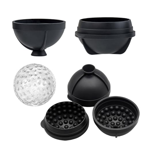 Molde para cubos de hielo grandes Bangp 2 piezas miniatura 5