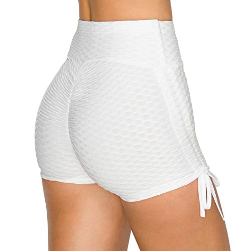 Image of ALWAYS Faux Leather Shorts - High Waist Active Stretch Yoga Short Pants for Women
