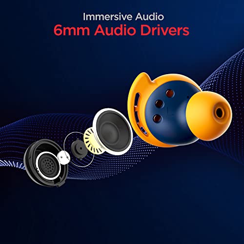 Image of Boat Airdopes 441 Bluetooth Truly Wireless in Ear Earbuds with Mic with Up to 30H Total Playback Iwp Technology Immersive Audioipx7 Water Resistance Super Touch Controls Secure Sports Fit