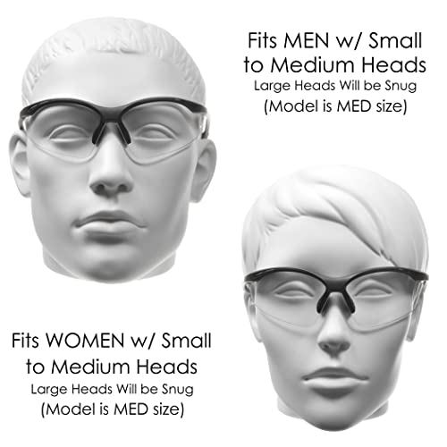 Bikershades Safety Bifocal Sunglass Reader w/Strap Men Women Wrap-Around4