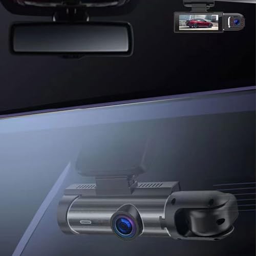 Cámara para coche frontal e interna 1080P para solucionar dudas en accidentes con grabadora DVR 4