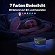 DOUMOSH Radiowecker mit Bluetooth, Wecker Digital mit 0-100% Display Dimmer, Farbige Nachtlicht, Bluetooth Lautsprecher Wecker für das Schlafzimmer - Space Grau