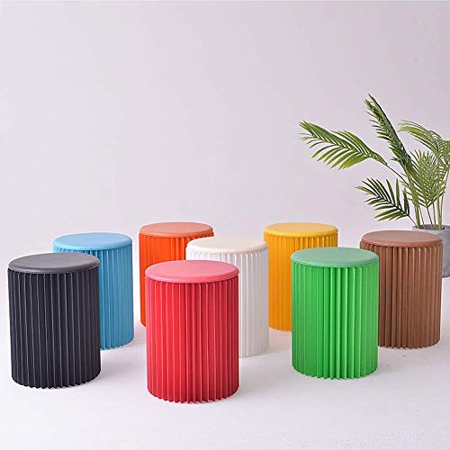 Reposapiés plegable de papel para leer en el sofá con estilo creativo 4