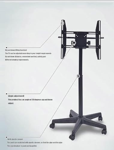 Soporte móvil para TV, 14-40 pulgadas miniatura 3