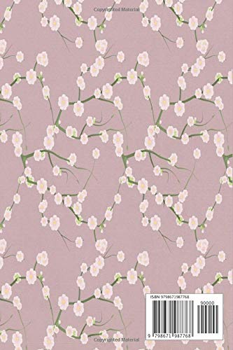 Olivia: Personalised Cherry Blossom Notebook (Small) - Image 2