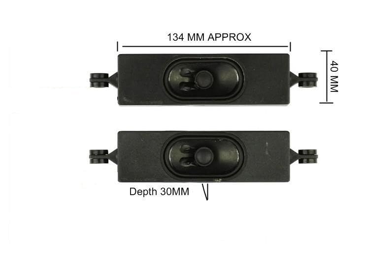 Image of acce & peri Compatible Internal Speaker 6 Ohms 10W LED LCD DIY (1 Pair L&R)