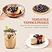 52USA Boba Tapioca Pearls 2.2LB, Fresh Bubble Tea Pearl, Quick Cook Black Plearls for Milk Tea, Smoothies, Desserts and Drinks-Ready in 5 Minutes