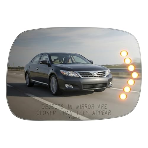 Burco 5281S Convex Passenger Side View Power Mirror Glass with