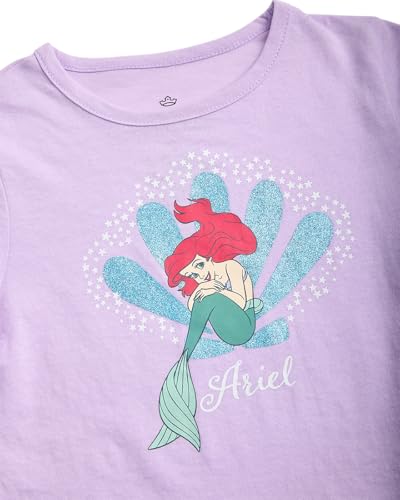 Image of Disney Princess Minnie Mouse Toddler Girls Short Sleeve Graphic Tees 4 Pack