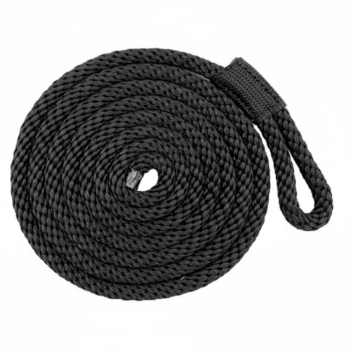 Corde Bateau Corde, Cordon Elastique Amarre, Blanc, 9mm D Épaisseur 1.98m