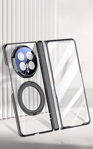 Coque Honor Magic V6 contre les rayures avec charnière articulée noire - 2