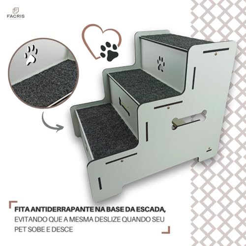 Co2Beer, Escada para cachorro rampa pet para subir na cama e sofá