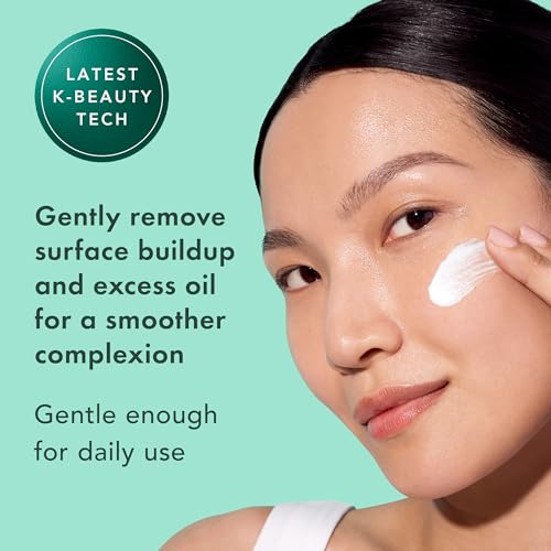 Rael Miracle Clear Facial Cleanser – Makeup Remover, Daily Face Wash, Gentle Deep Pore Cleansing Korean Skin Care for Oily & Combination Skin (Exfoliating Cleanser, 5.1 fl. oz)